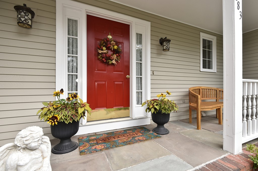 283 Potter Road Framingham, MA 01701 - Photo 5 of 29 a view of a entryway door front of the house