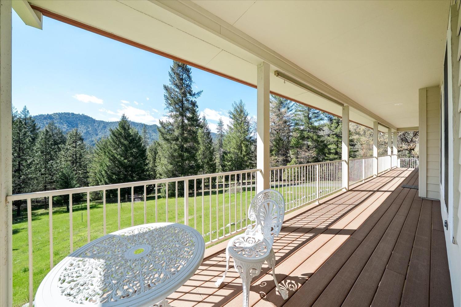 2995 Goose Ranch Road Lewiston, CA 96052 - Photo 65 of 87 a view of balcony with a large window