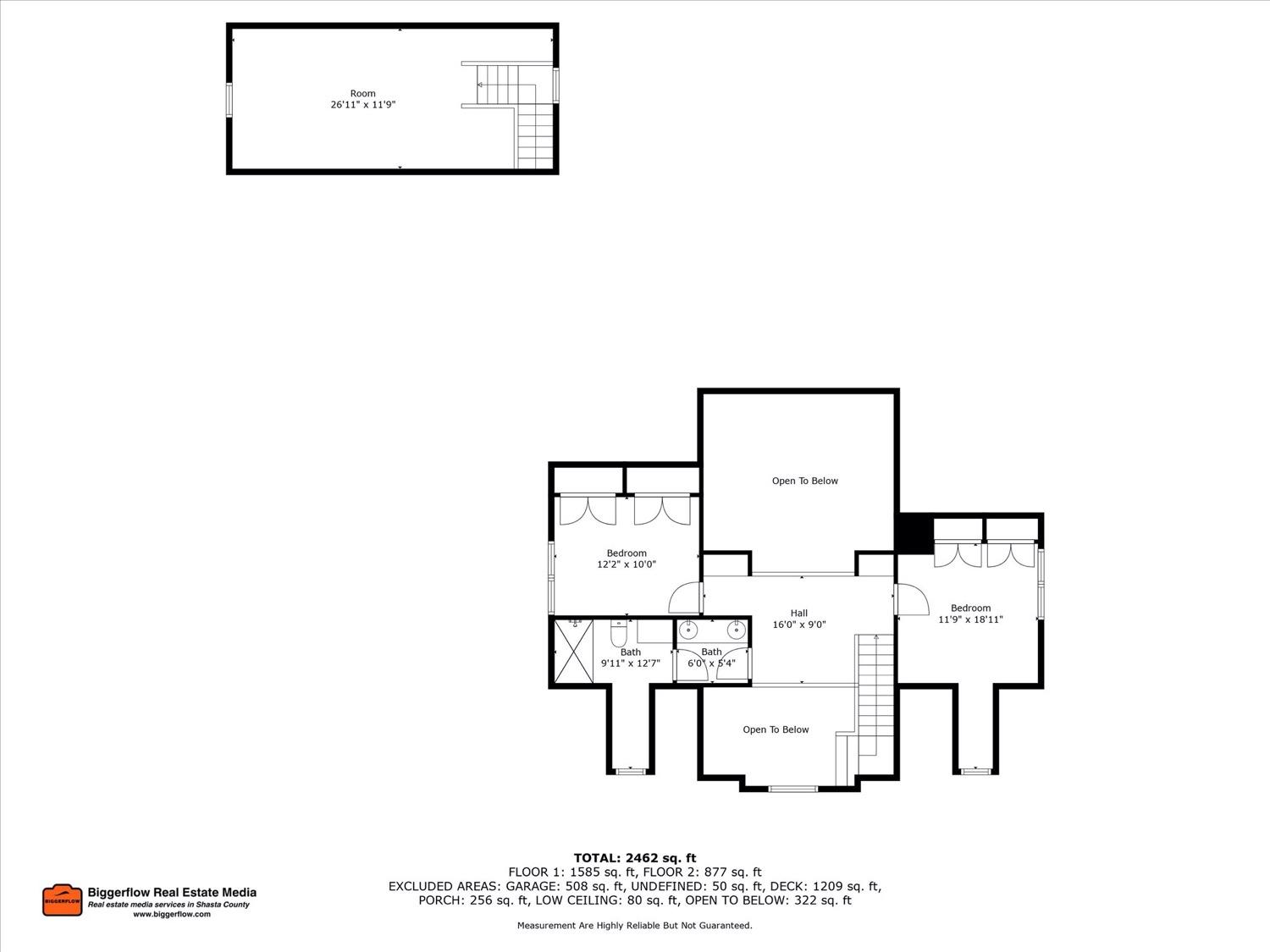 2995 Goose Ranch Road Lewiston, CA 96052 - Photo 86 of 87 a picture of a room with a white wall and a large window