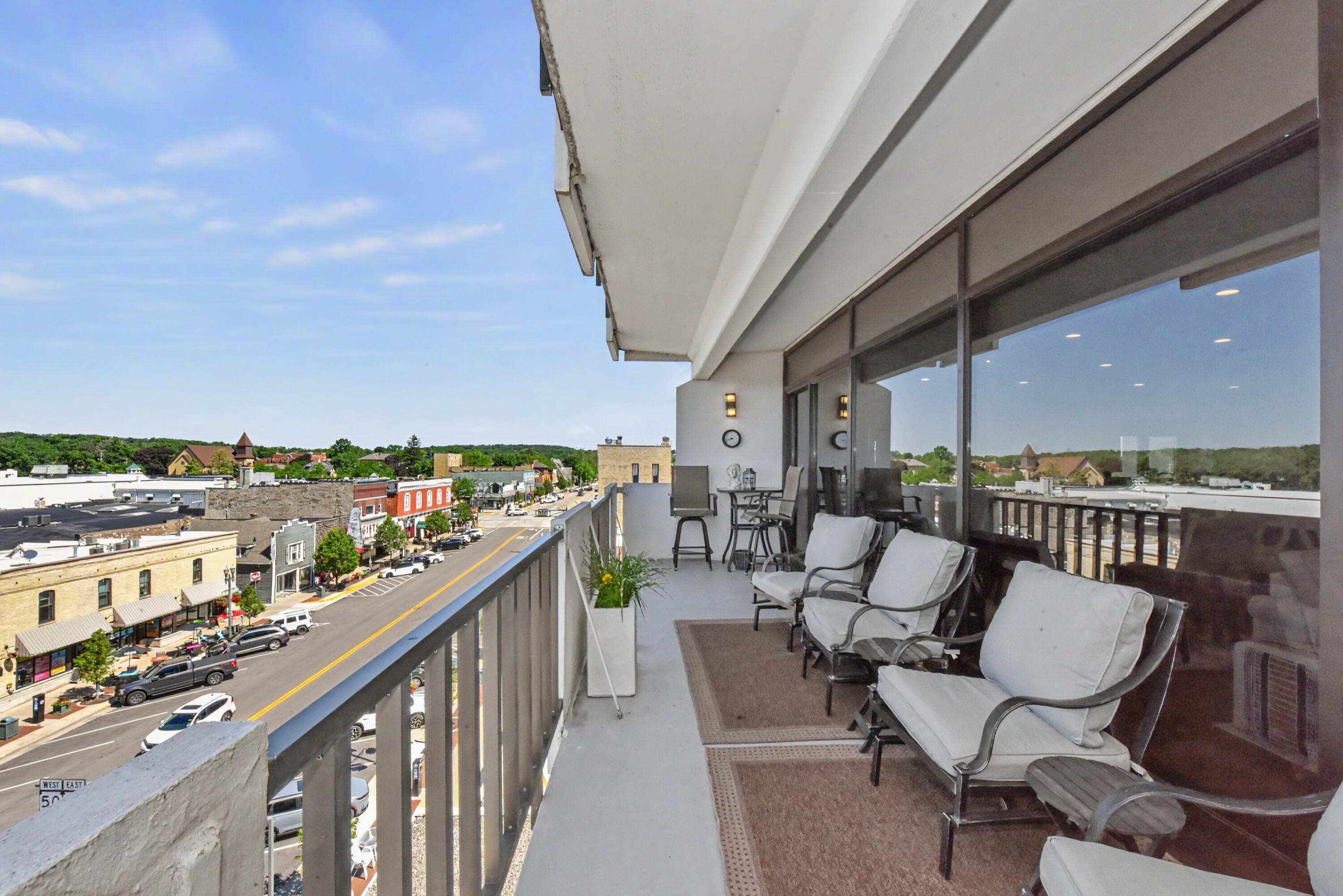 101 Broad Street, Unit 502 Lake Geneva, WI 53147 - Photo 3 of 28 Balcony Downtown Views