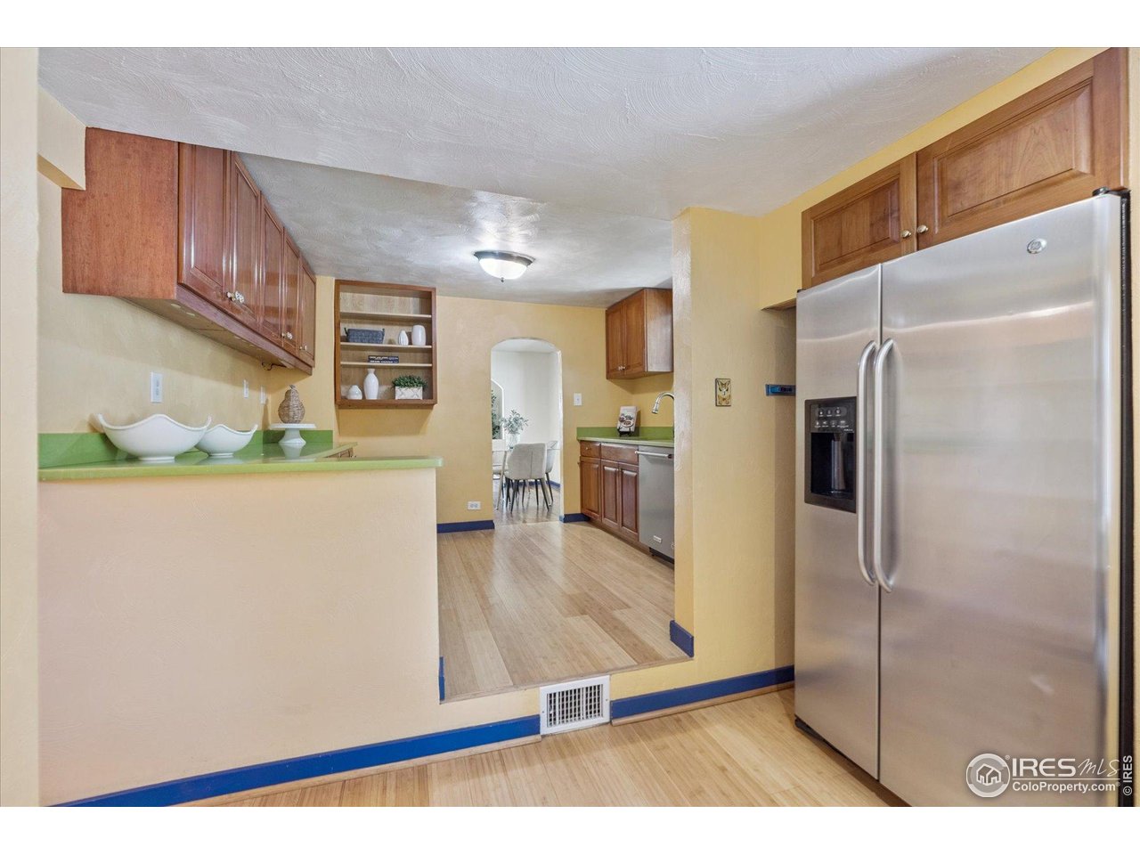 1351 Marshall Road Boulder, CO 80305 - Photo 16 of 46 a kitchen with stainless steel appliances granite countertop a refrigerator a stove and a sink