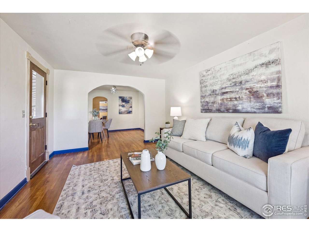 1351 Marshall Road Boulder, CO 80305 - Photo 4 of 46 a living room with furniture and wooden floor