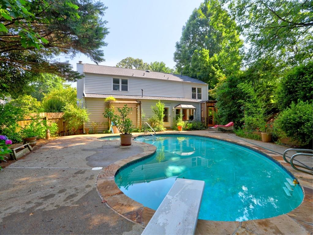 4512 Woodlawn Lake Drive Marietta, GA 30068 - Photo 43 of 55 a view of a house with swimming pool