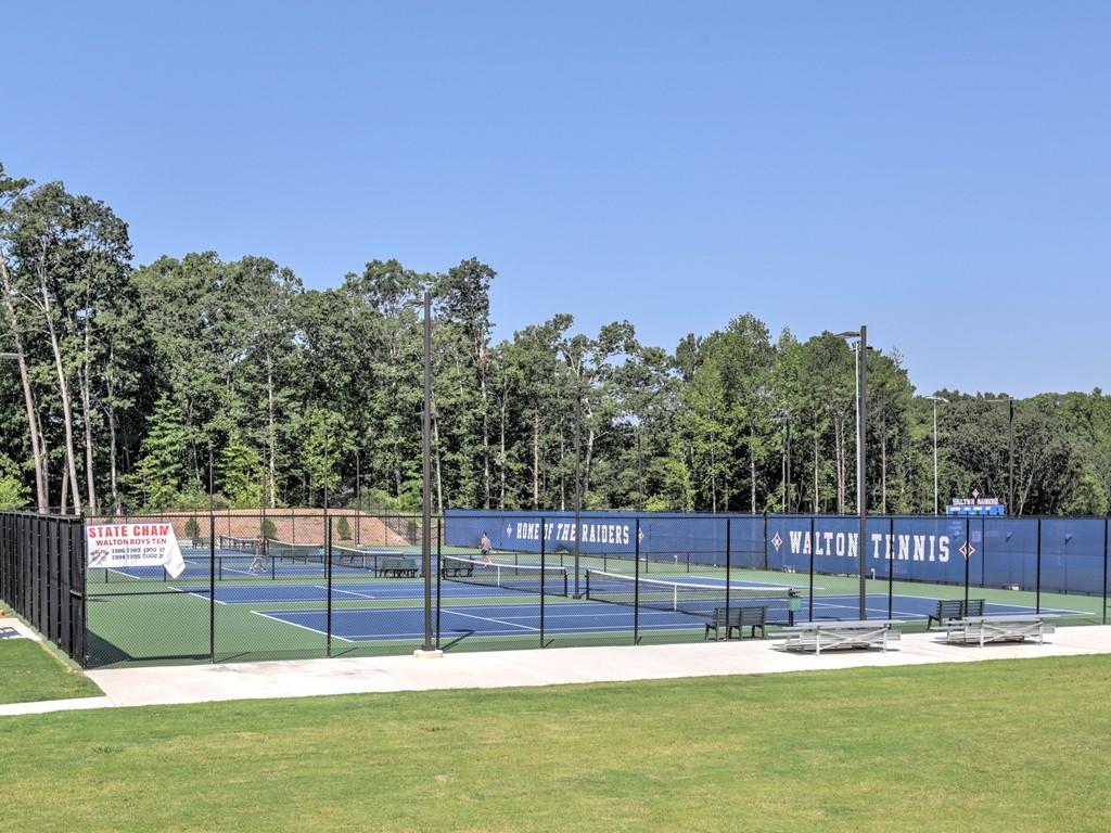 4512 Woodlawn Lake Drive Marietta, GA 30068 - Photo 55 of 55 a view of a backyard with swimming pool