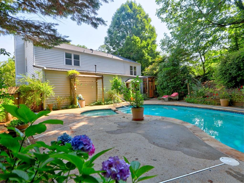 4512 Woodlawn Lake Drive Marietta, GA 30068 - Photo 8 of 55 a front view of a house with porch