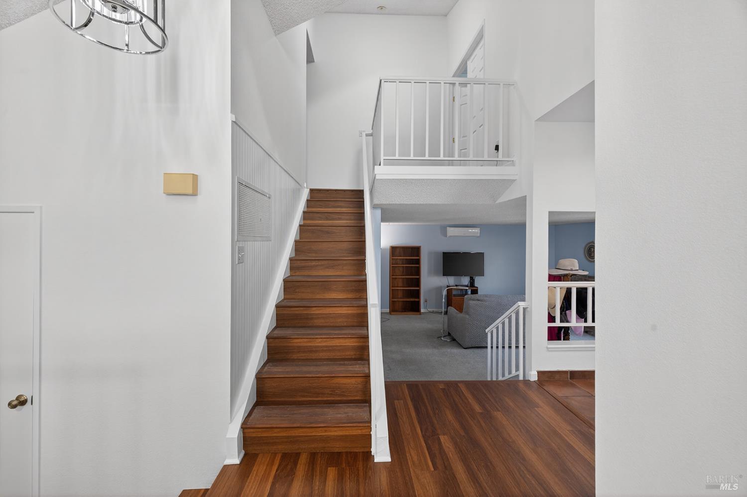 5410 Corbett Circle Santa Rosa, CA 95403 - Photo 15 of 41 a view of entryway and hall with wooden floor