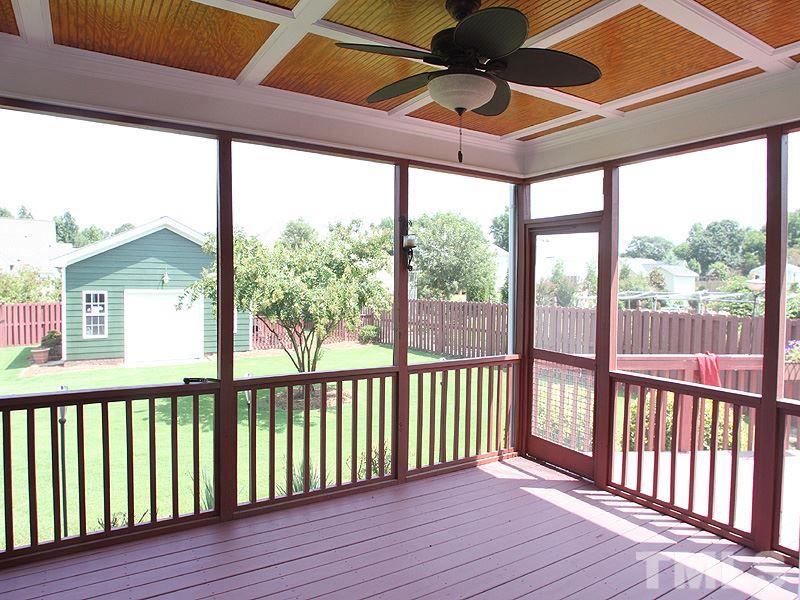 1036 Newburgh Circle Raleigh, NC 27603 - Photo 21 of 25 a view of a balcony with wooden floor