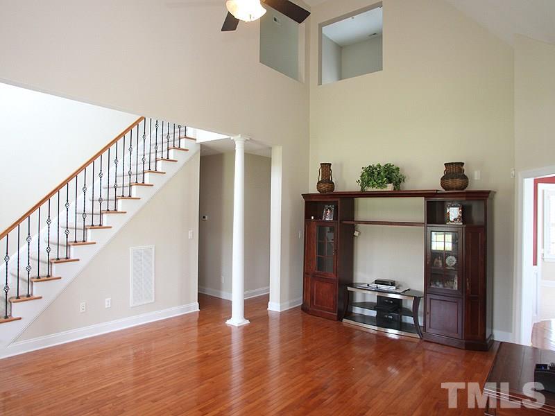1036 Newburgh Circle Raleigh, NC 27603 - Photo 9 of 25 a view of entryway and hall with wooden floor