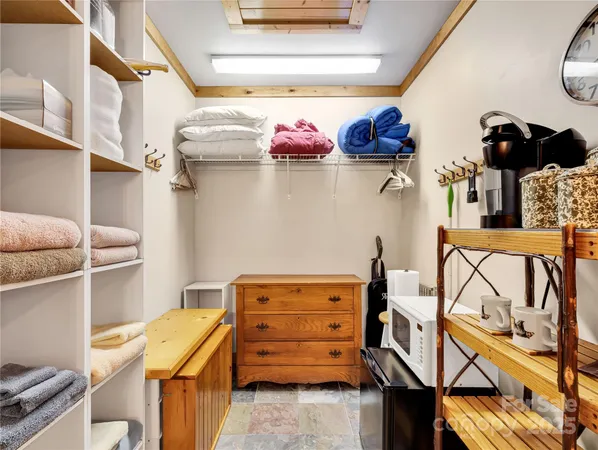 a view of storage and utility room