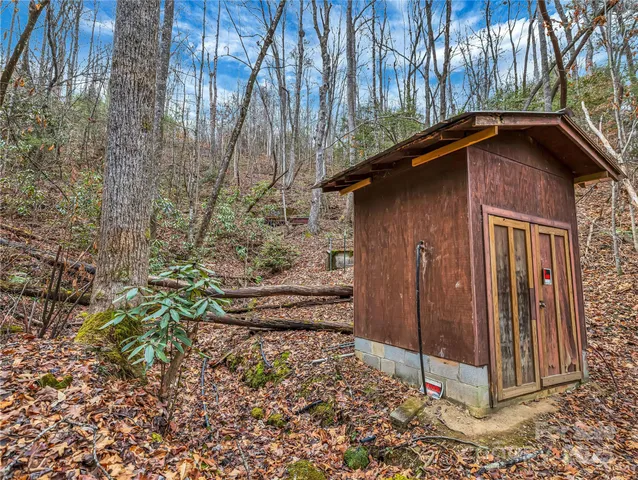 a yellow house with a outdoor space