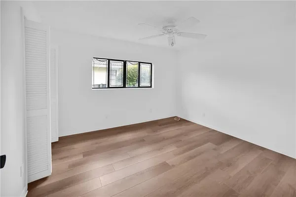 wooden floor in an empty room
