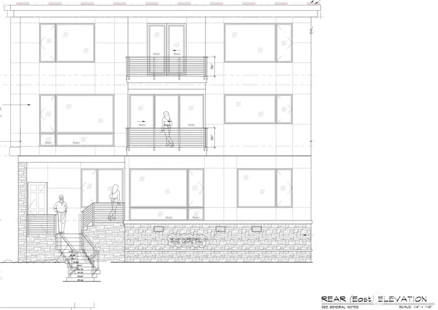 a picture of a black and white photo