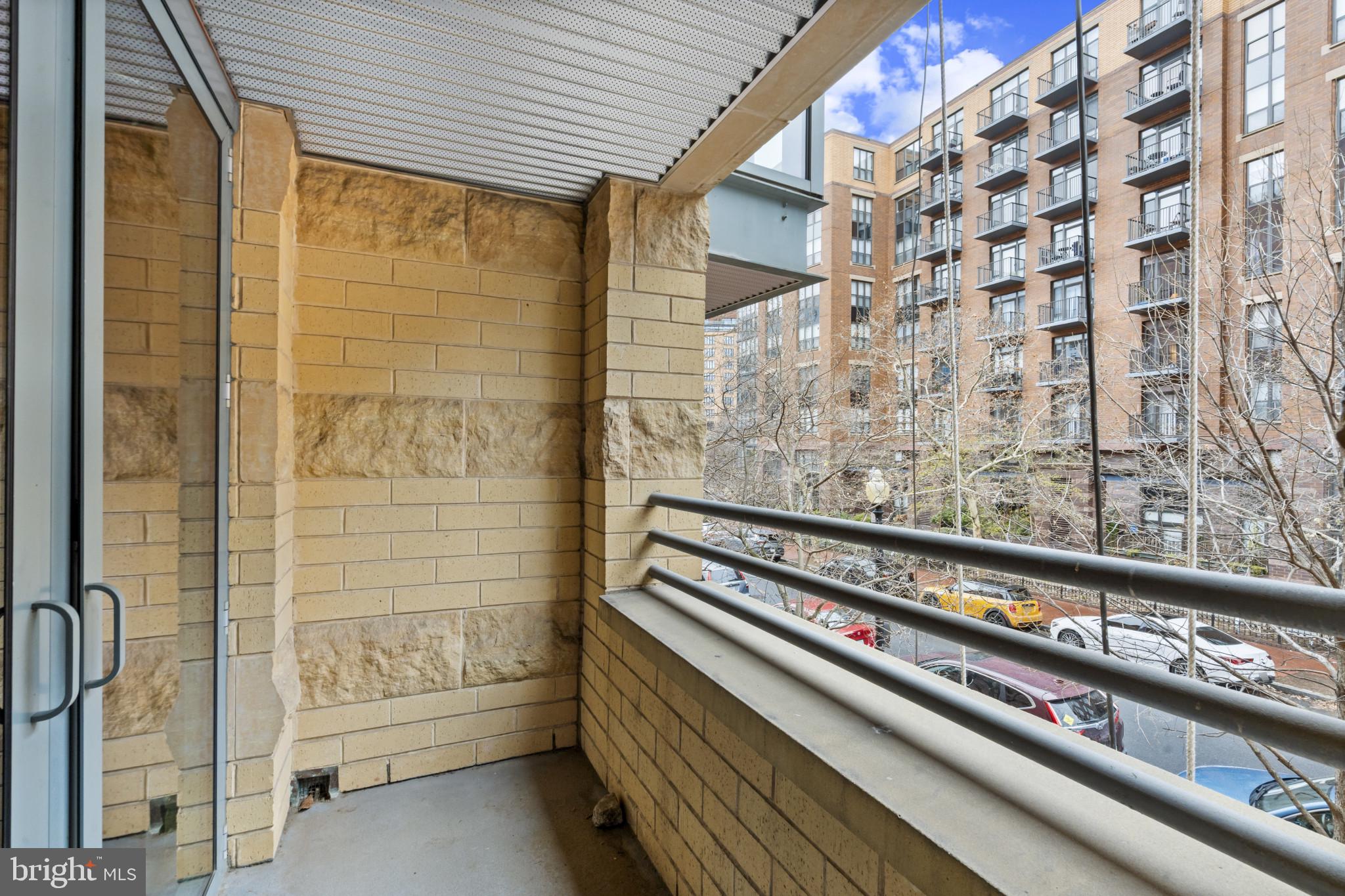 1117 10th Street Northwest, Unit 202 Washington, DC 20001 - Photo 23 of 29 a view of balcony with tiles