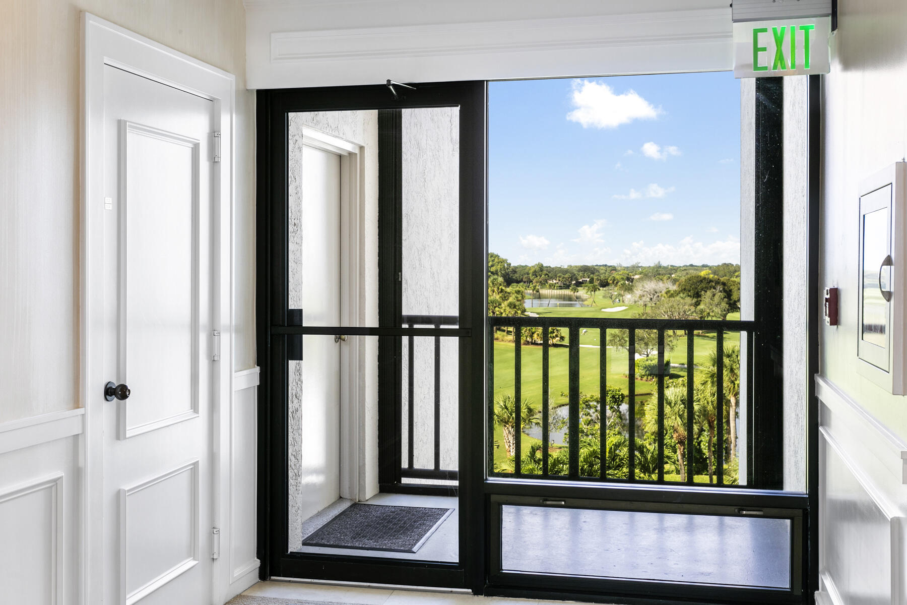 3322 Casseekey Island Road, Unit 504 Jupiter, FL 33477 - Photo 35 of 46 a view of a large window with an outdoor space