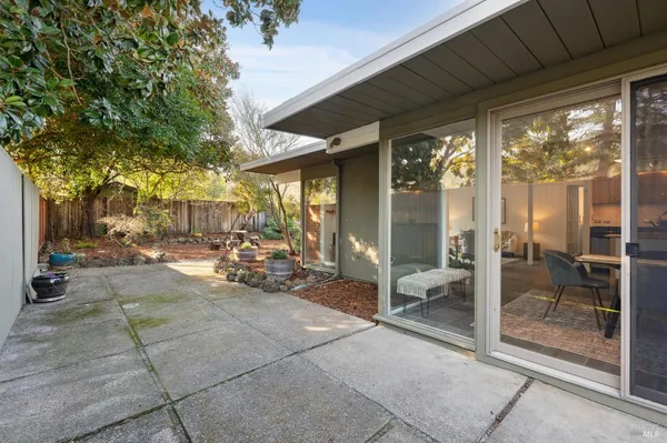a view of outdoor space and yard