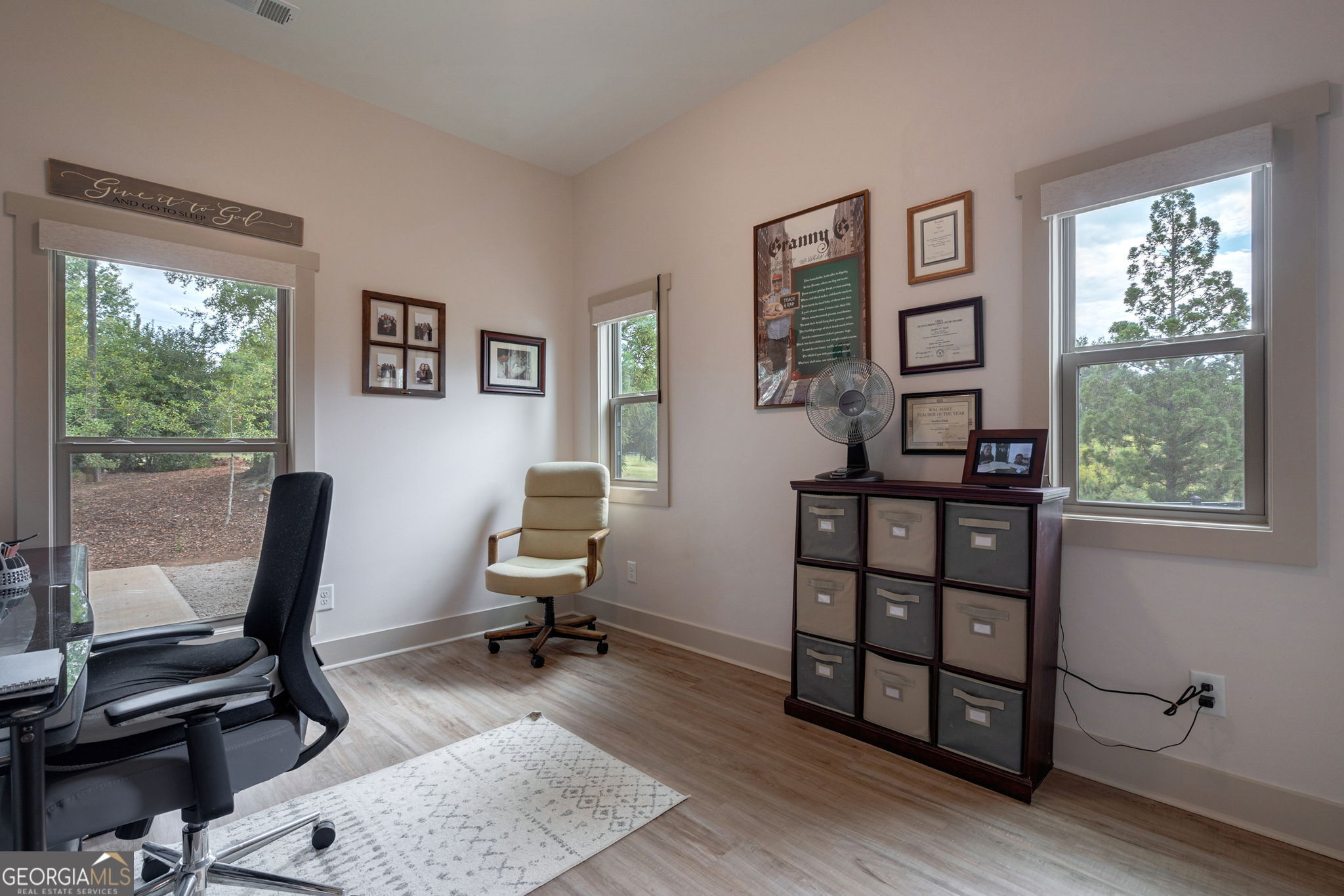 1364 Old Bishop Road Bishop, GA 30621 - Photo 12 of 62 a view of a workspace with furniture and a window