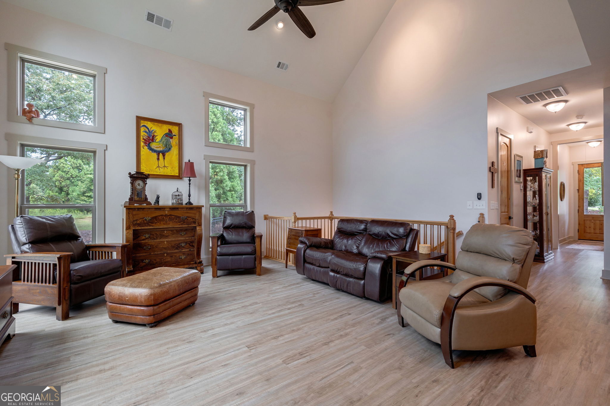1364 Old Bishop Road Bishop, GA 30621 - Photo 28 of 62 a living room with furniture a window and a flat screen tv