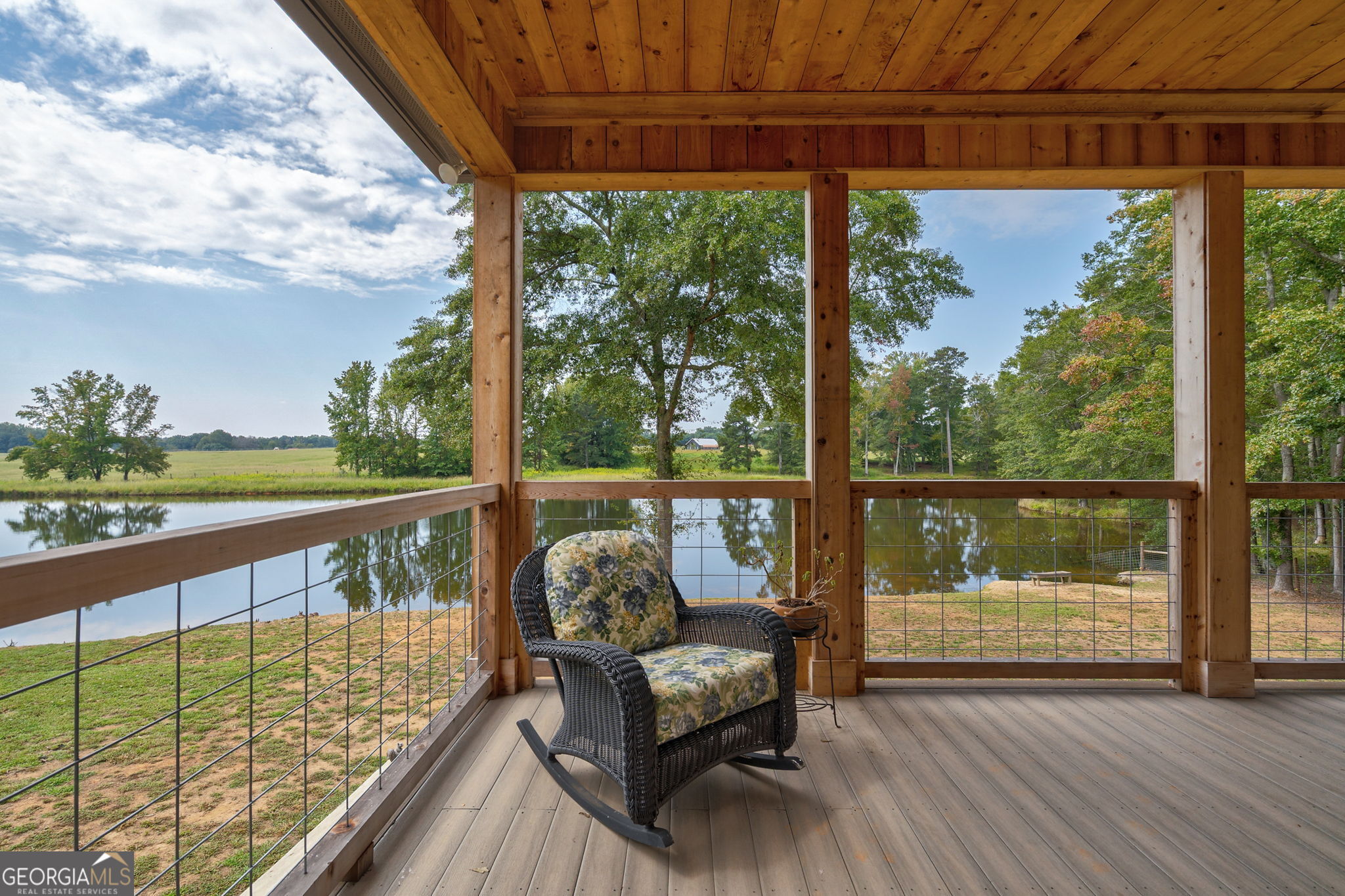 1364 Old Bishop Road Bishop, GA 30621 - Photo 35 of 62 a view of a chair and tables in the balcony