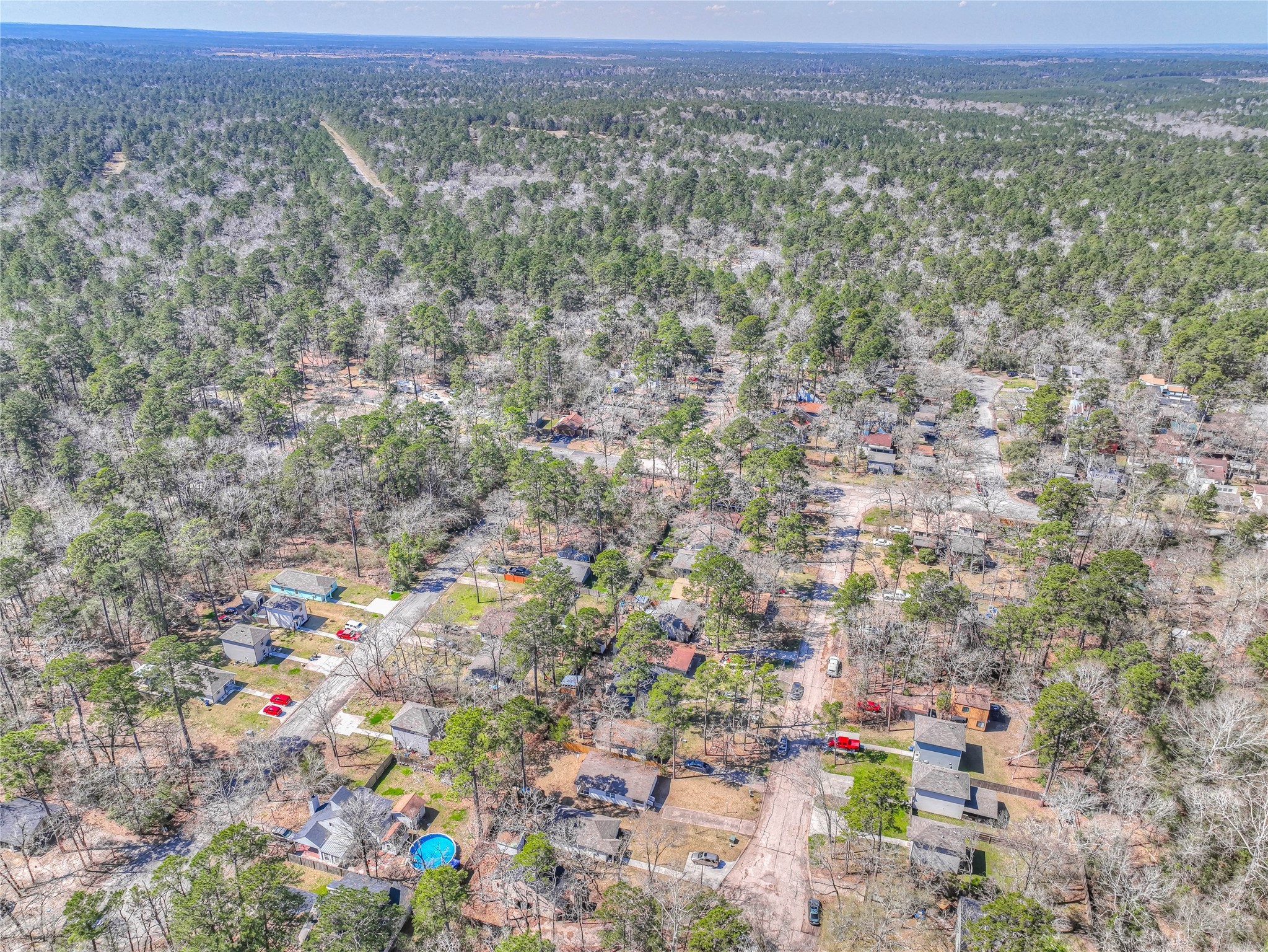 28609 Netawake Court Point Blank, TX 77364 - Photo 28 of 32 view of city and mountain