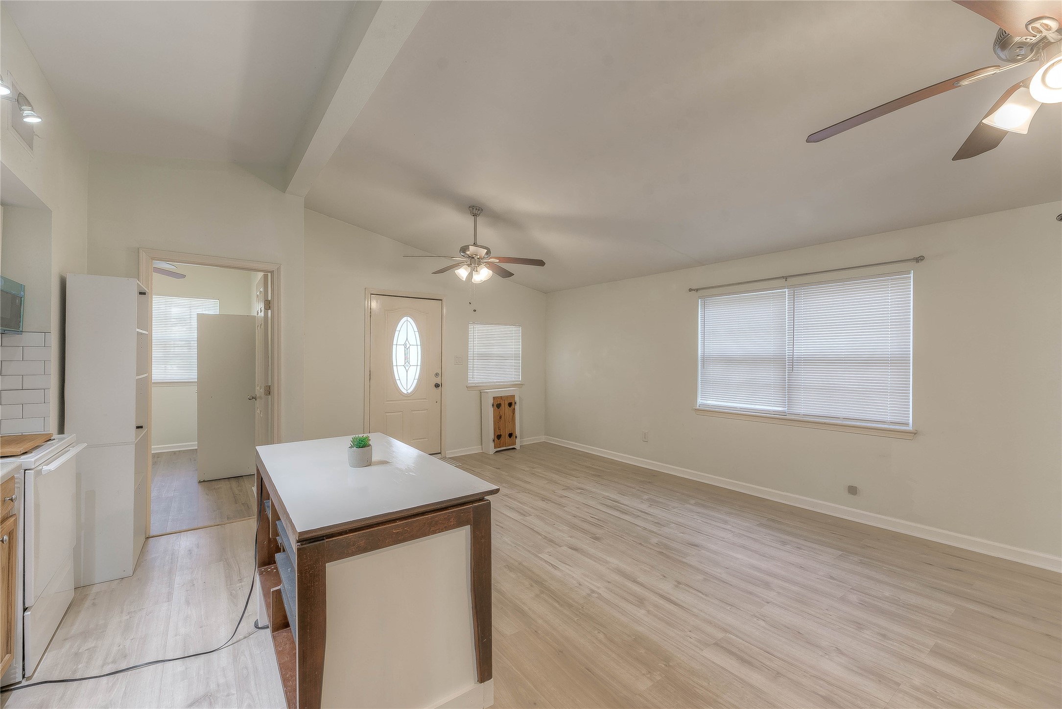 28609 Netawake Court Point Blank, TX 77364 - Photo 6 of 32 wooden floor in an empty room with a window