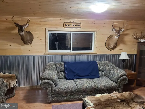 a bench sitting in front of a building