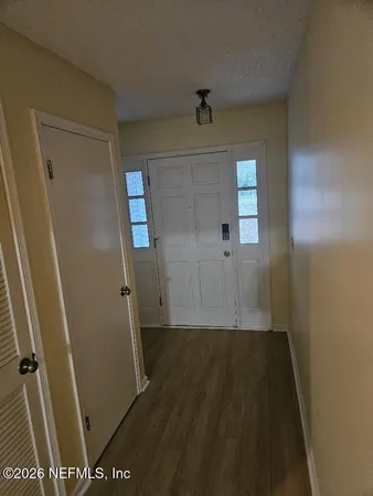 wooden floor in an empty room