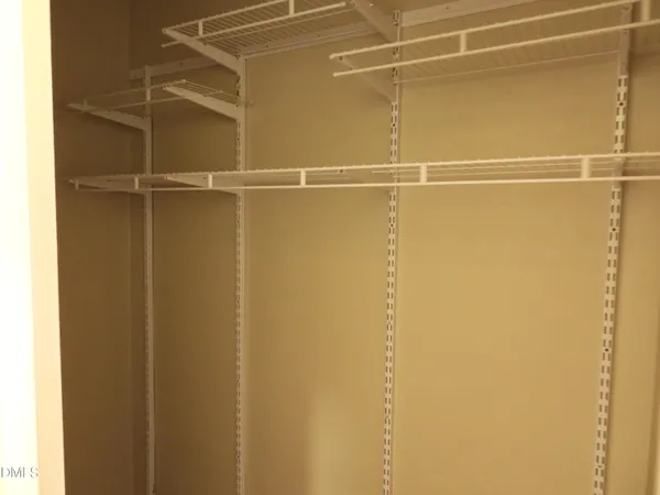 a view of a walk in closet