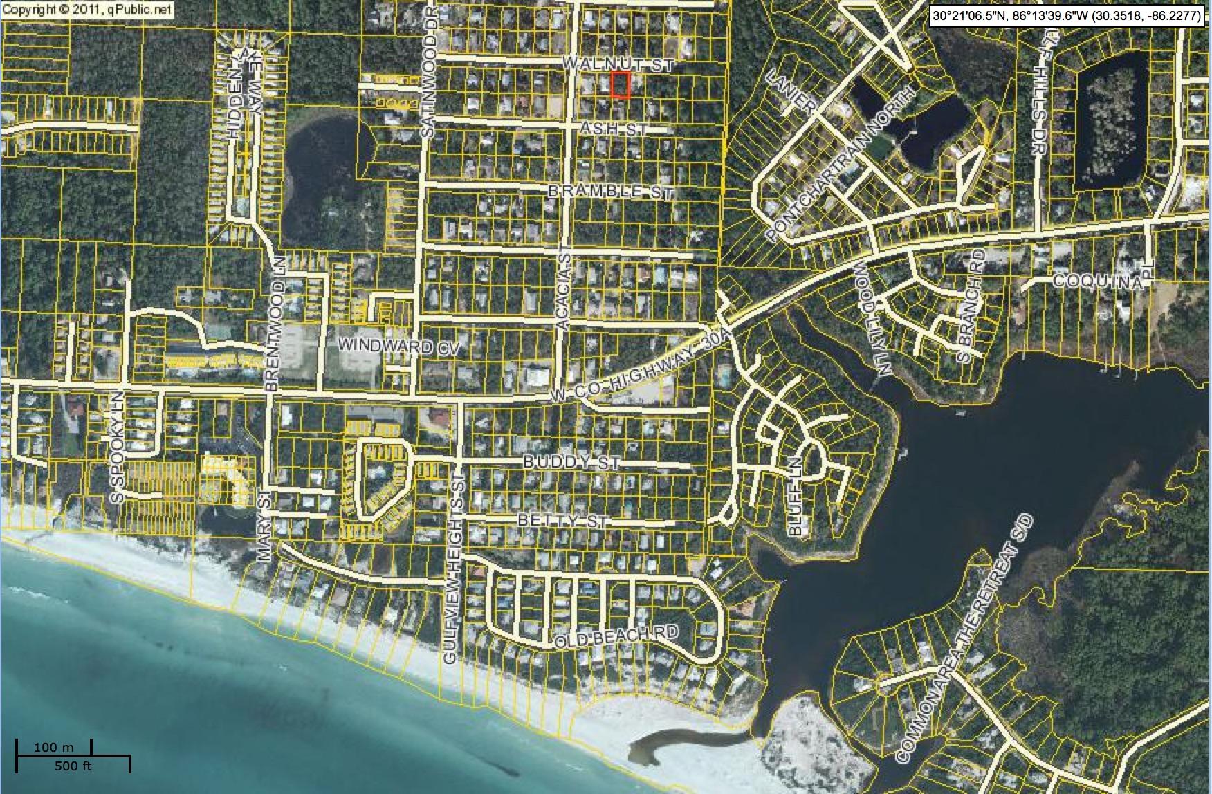 Lot 3 Walnut Street Santa Rosa Beach, FL 32459 - Photo 6 of 6 a view of a balcony with wooden floor