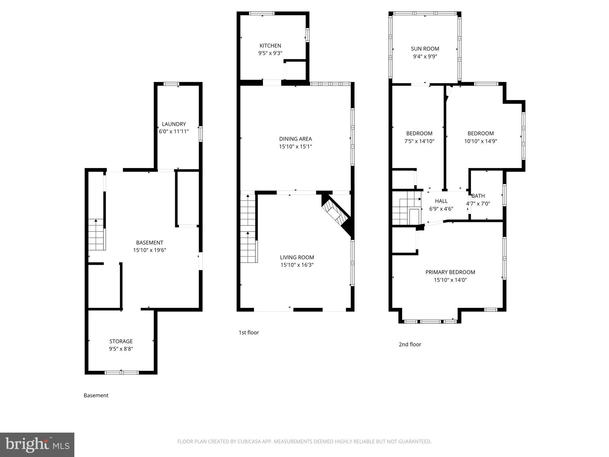 3628 Elkader Road Baltimore, MD 21218 - Photo 30 of 30 All levels floor plan