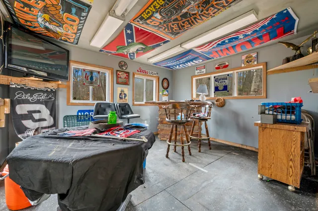 a view of storage in a room