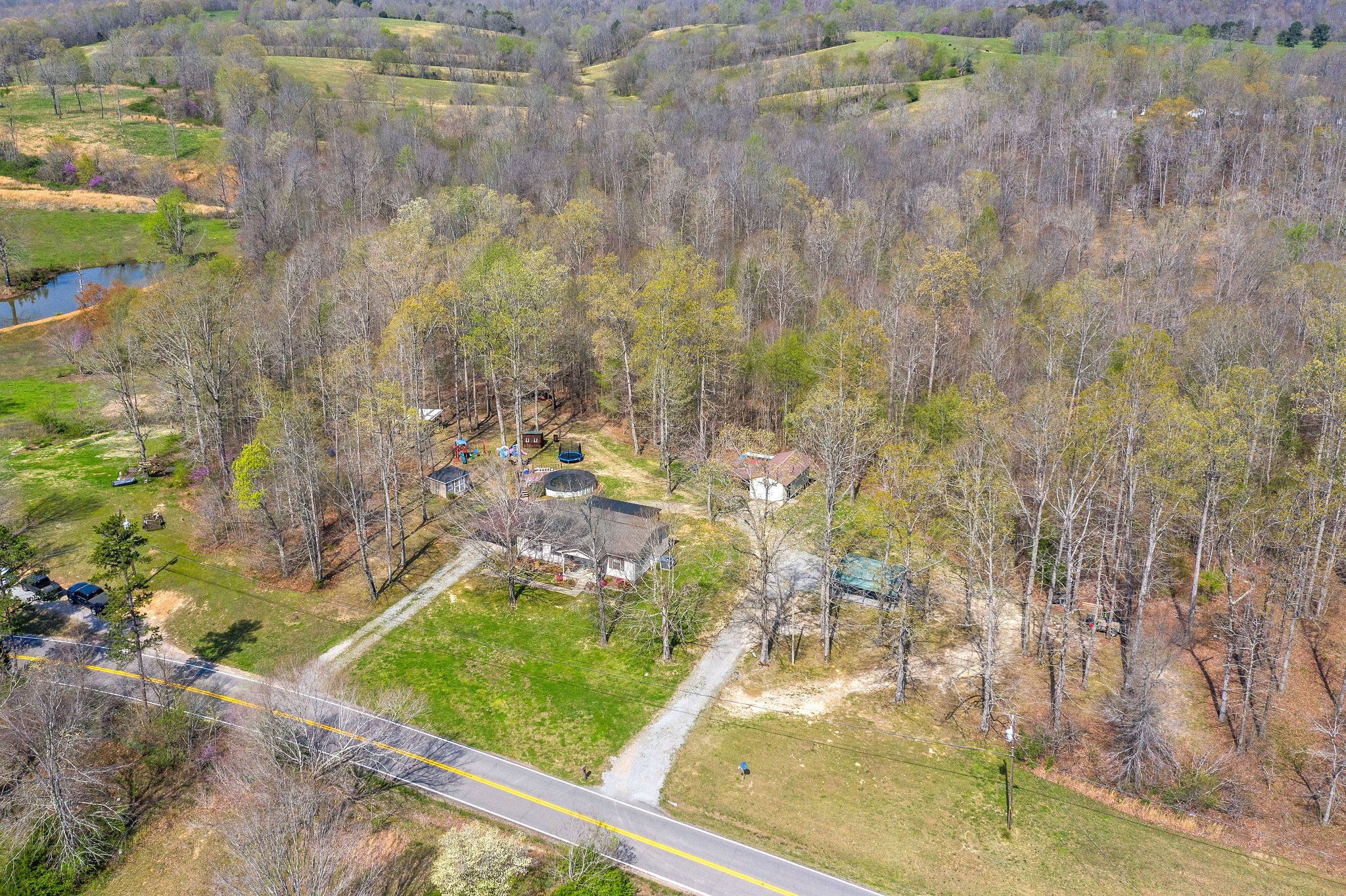 2868 Waverly Road Tennessee Ridge, TN 37178 - Photo 33 of 33 a view of a yard with an outdoor space