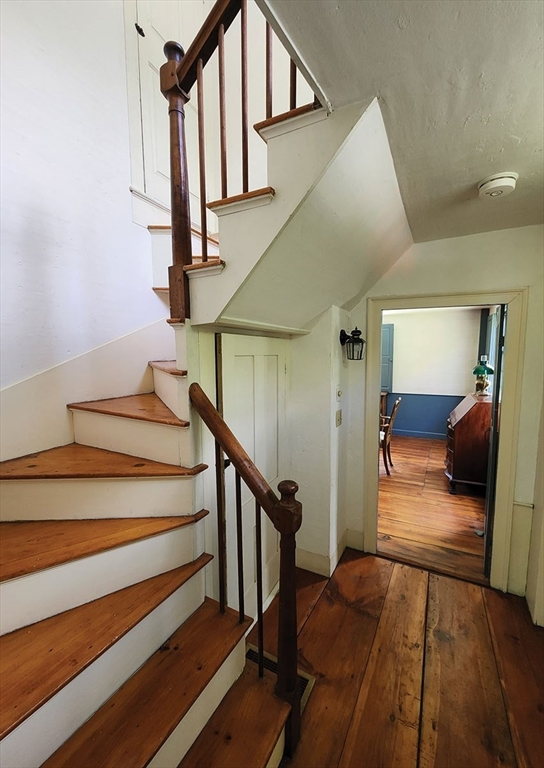 164 Worcester Road Westminster, MA 01473 - Photo 6 of 39 a view of entryway and hall with wooden floor