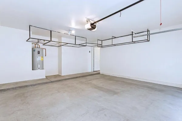 a view of a room with an entryway