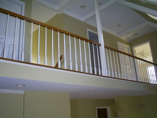 245 Warner Smith Road Tullahoma, TN 37388 - Photo 5 of 20 Looking up at the balcony from the living room