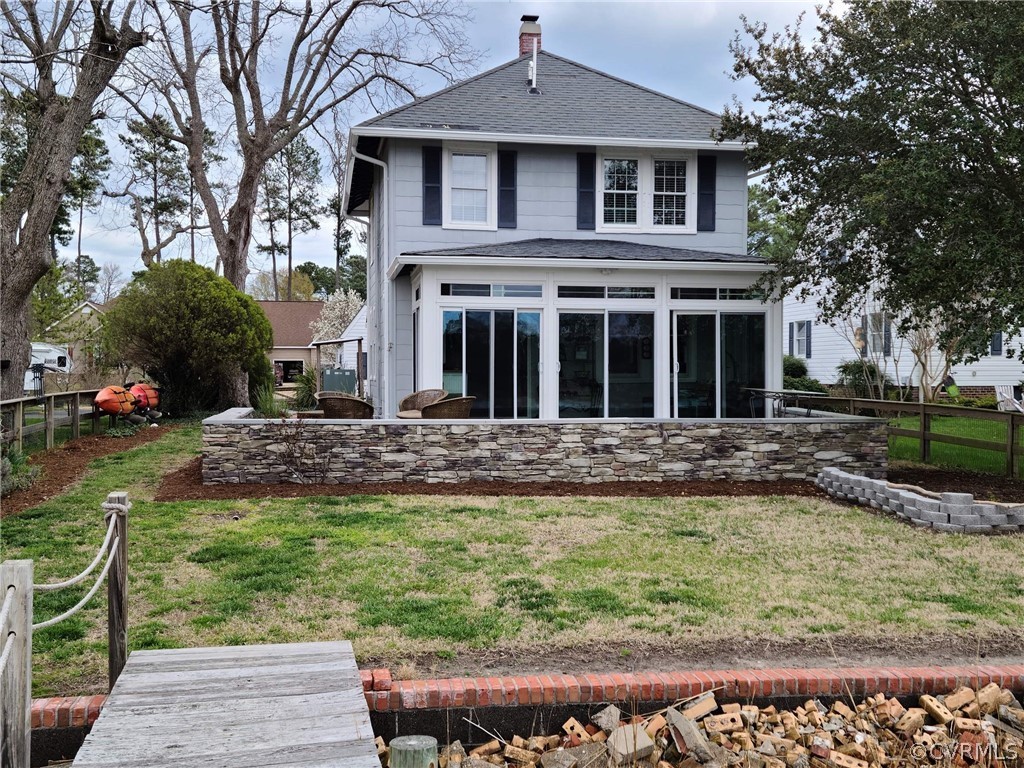 131 Routten Road Hampton, VA 23664 - Photo 1 of 34 View from dock
