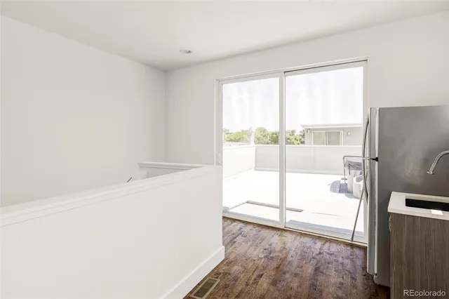 a view of a room with window