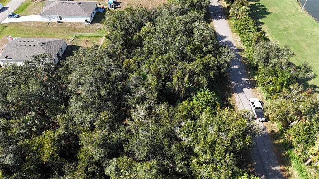 29359 Nottingham Road Punta Gorda, FL 33982 - Photo 5 of 20 an aerial view of a house with a yard and garden