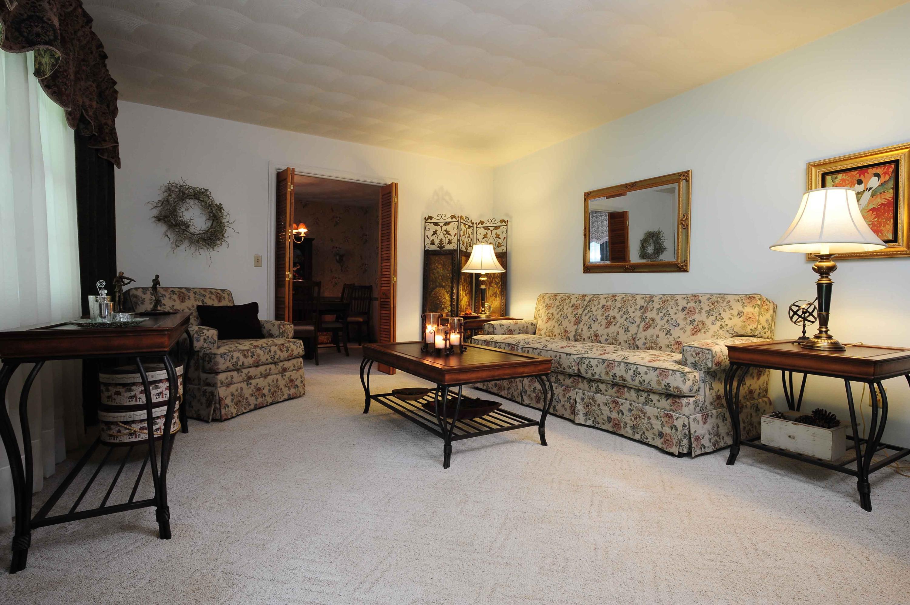 302 Pin Oak Drive Blue Ridge, VA 24064 - Photo 6 of 18 a living room with furniture and a lamp