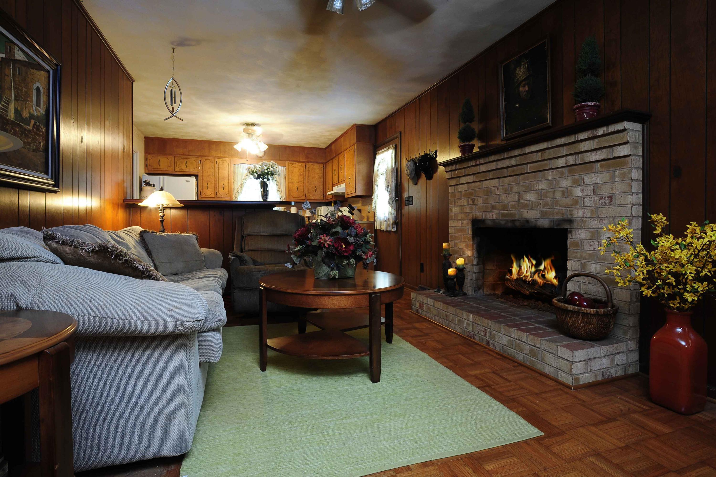 302 Pin Oak Drive Blue Ridge, VA 24064 - Photo 7 of 18 a living room with furniture and a fireplace