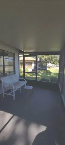 a view of a yard in front of a house