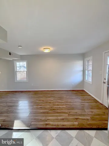 a view of empty room