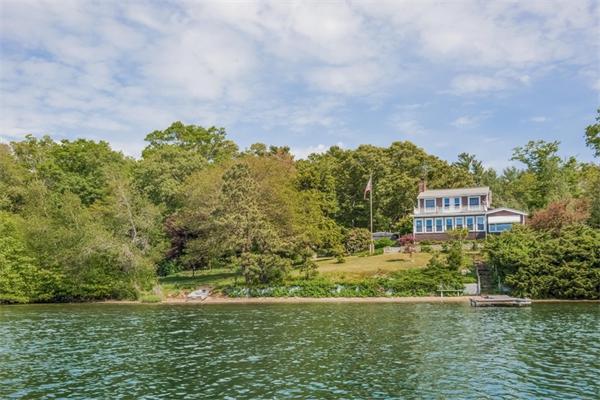242 Barker Road Wareham, MA 02538 - Photo 12 of 30 a view of a big yard with large trees