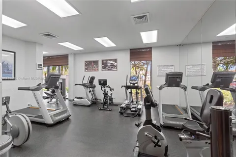 a front view of a multi story building