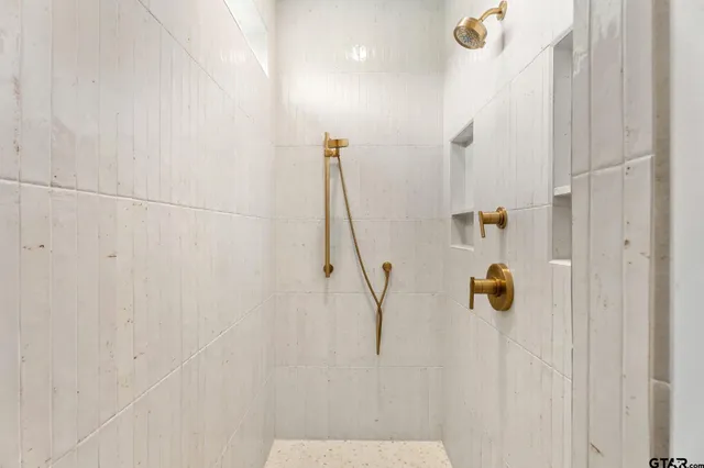 a close view of door lock