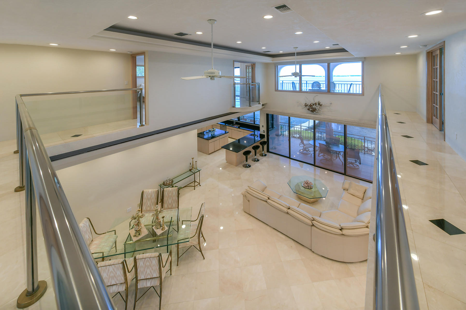 158 Redwing Road Tavernier, FL 33070 - Photo 18 of 45 Overlooking Living Area from Upstairs