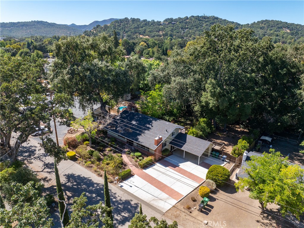 8120 Azucena Avenue Atascadero, CA 93422 - Photo 36 of 59 an aerial view of a house with a yard