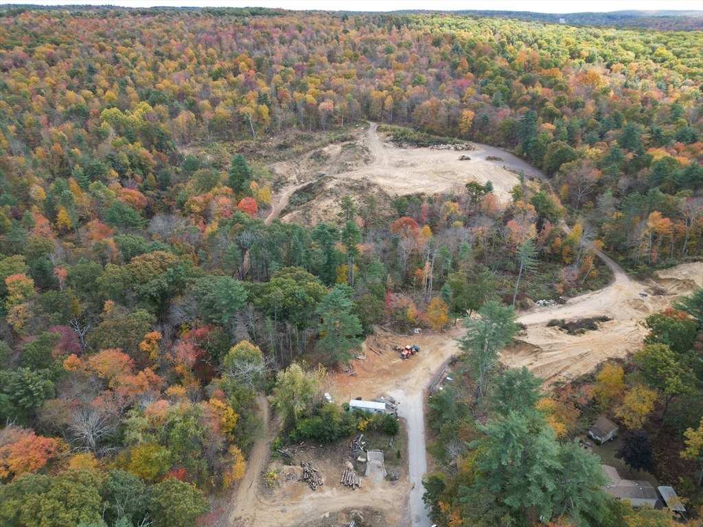 727 Brimfield Road Warren, MA 01585 - Photo 9 of 12 an aerial view of residential houses with outdoor space