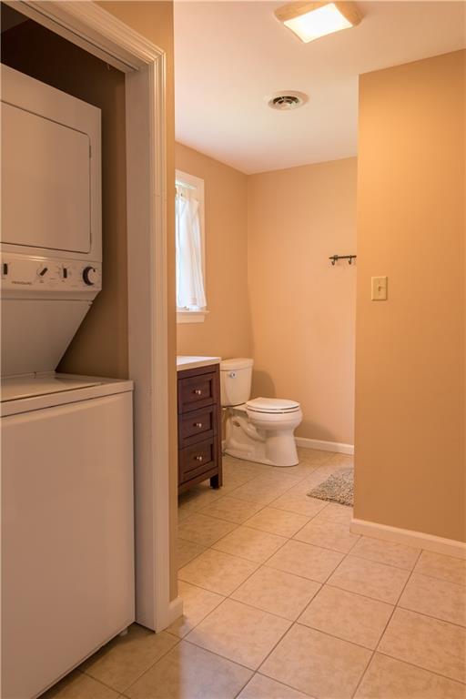 4041 Dickey Road Gibsonia, PA 15044 - Photo 11 of 23 Yes, that IS a stacked washer dryer in your master bath. How convenient!