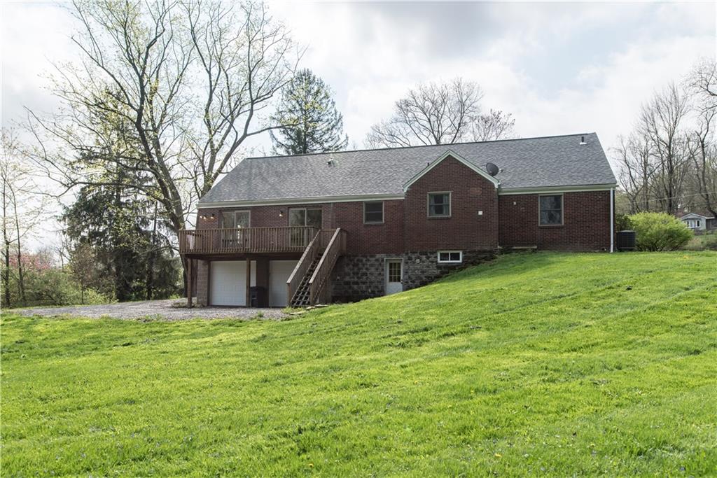 4041 Dickey Road Gibsonia, PA 15044 - Photo 21 of 23 The two car garage is extra deep so you can park and store as well. You can come in via a keypad and two transmitters are also provided