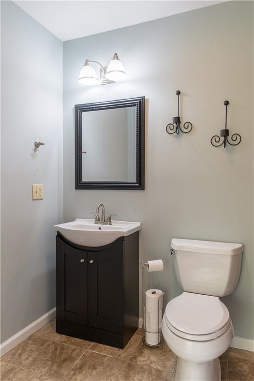 4041 Dickey Road Gibsonia, PA 15044 - Photo 5 of 23 The half bath is conveniently located in the great room.
